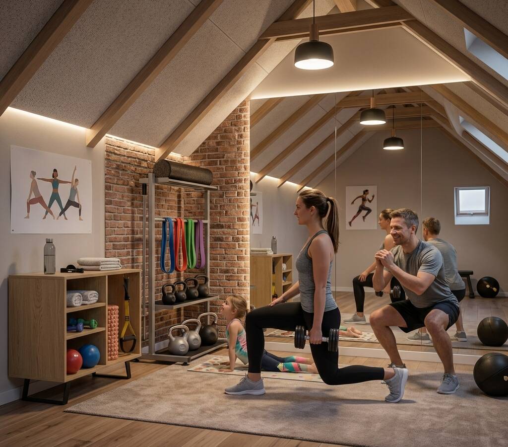 Domowe studio fitness dla całej rodziny – jak połączyć aktywność dorosłych i dzieci?